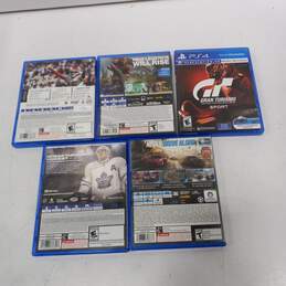 Bundle of Five Assorted PlayStation 4 Games alternative image