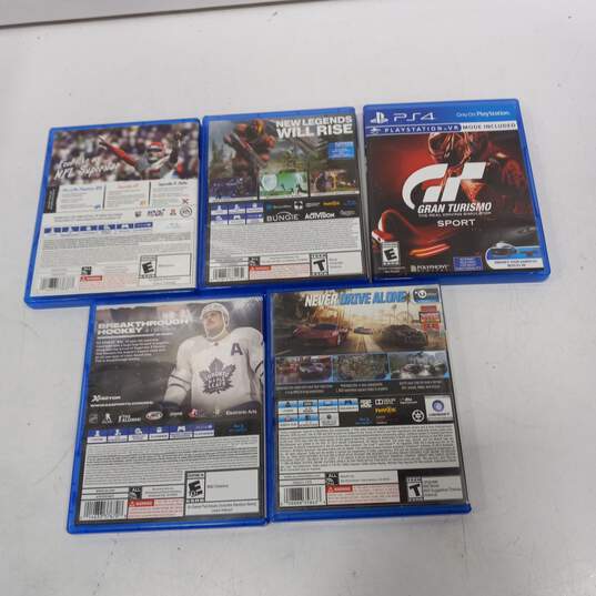 Bundle of Five Assorted PlayStation 4 Games image number 2