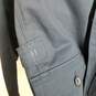 Men's Maceoo deep blue cotton twill cargo coat image number 9
