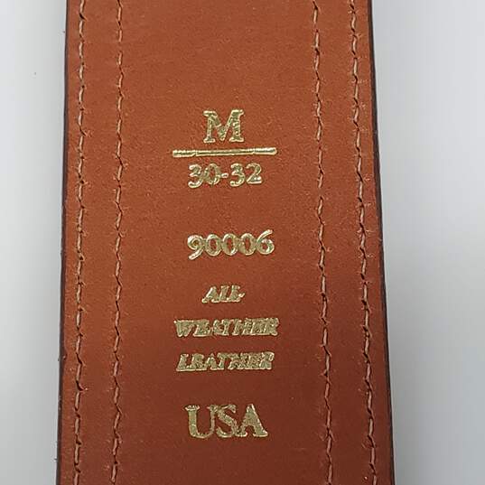 Dooney & Bourke Beige Pebble Leather Belt Size M (30-32) image number 4