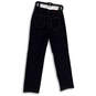 Womens Blue Denim Dark Wash Stretch Pockets Straight Leg Jeans Size 4 image number 2