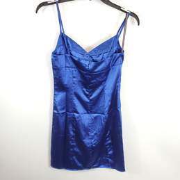 Guess Women Blue Bodycon Mini Dress S NWT alternative image