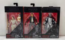 Lot of 3 Hasbro Star Wars The Black Series Action Figures- B3836, B3840, B3834