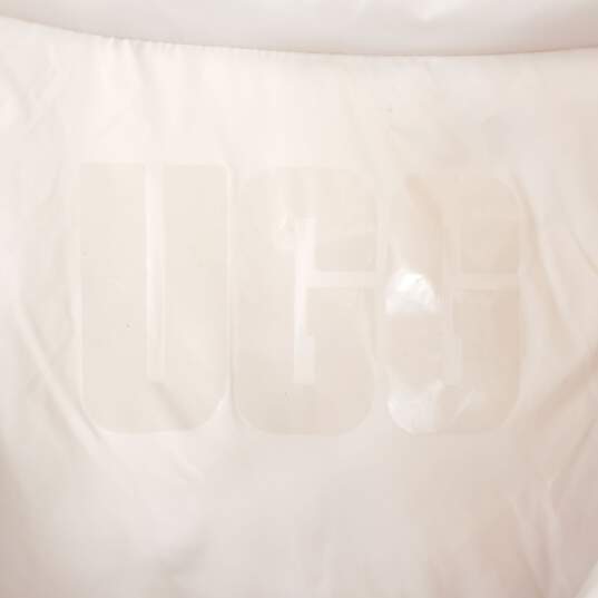UGG Men Ivory/White Reversible Puffer Vest S image number 5