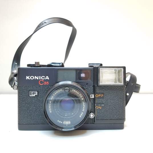 Konica C35 EF Hexanon 38mm f/2.8 Point & Shoot Camera image number 2