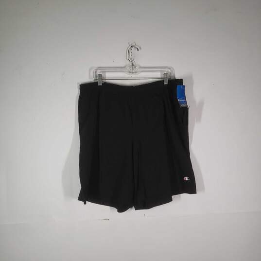 NWT Mens Regular Fit Elastic Waist Drawstring Athletic Shorts Size XXL image number 1