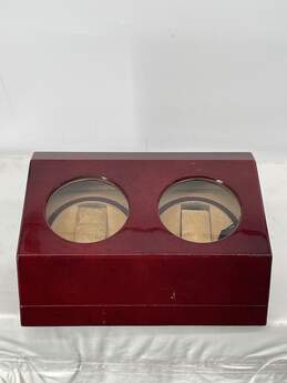Steinhausen Red Rehoboth Executive Collection Quad Watch Winder E-0488424-I