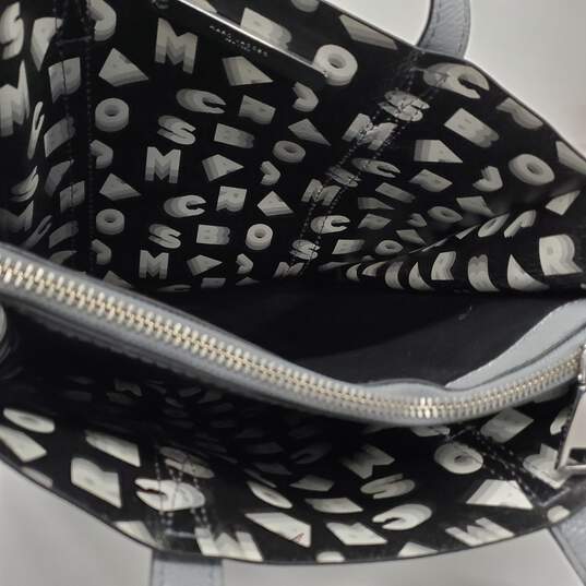 Marc Jacobs Repeat Grey Leather Tote Bag image number 6