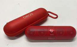 Beats by Dre Pill Red with Case