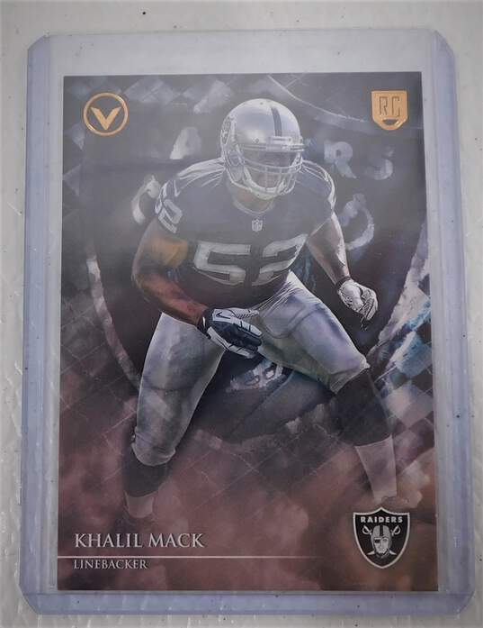 2014 Khalil Mack Topps Valor Rookie Raiders Bears Chargers image number 1