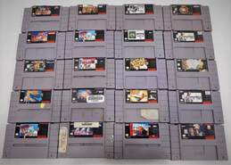 20 Count of Super Nintendo SNES Cartridge Bundle