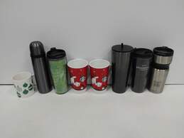 Bundle of 8 Assorted Starbucks Mugs