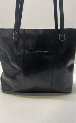 Dooney & Bourke Black Leather Shopper Tote Bag alternative image