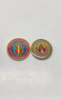Military Challenge Coin Lot of 2