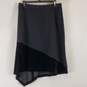 St. John Women Black Velvet Accent Skirt Sz12 image number 1