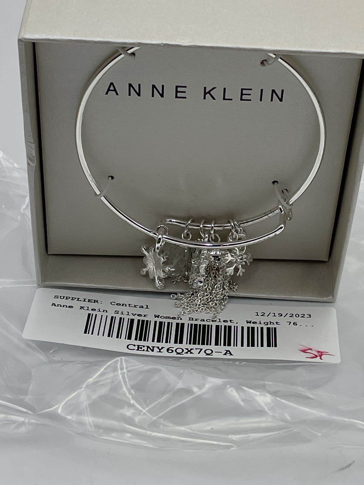 Anne Klein Watch Gold Toned & Black Heart Purse Charm Bracelet Band Stylish  | eBay