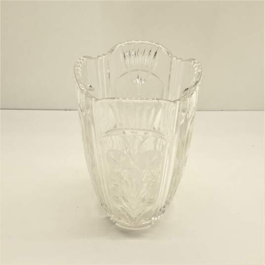Crystal Clear Industries   8 in Darlington Crystal Flower Vase image number 2