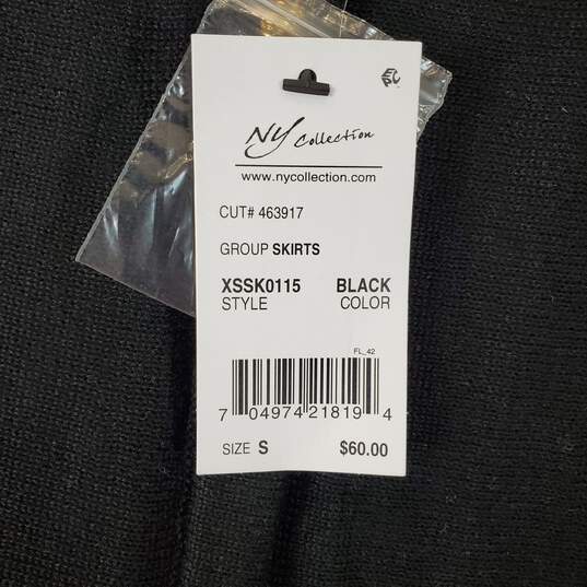 NY Collection Women Black Skirt S NWT image number 3