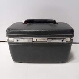 Vintage Samsonite Gray Hard Plastic Luggage