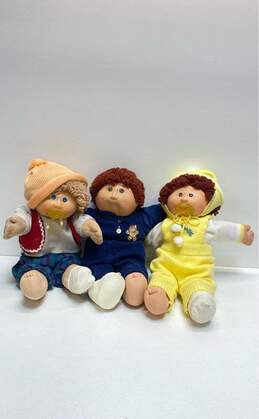 Lot of 3 Assorted Cabbage Patch Kids Dolls