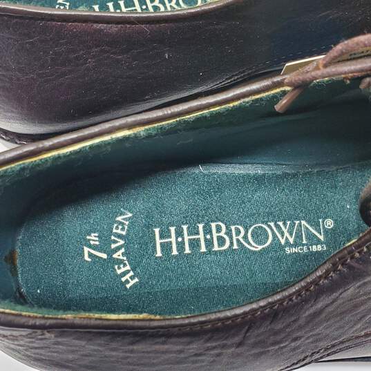 H.H. Brown Lace Up Loafer Shoes Size 9 image number 4