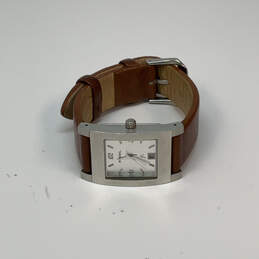 Designer Fossil F2 ES-9587 Silver-Tone Adjustable Strap Analog Wristwatch