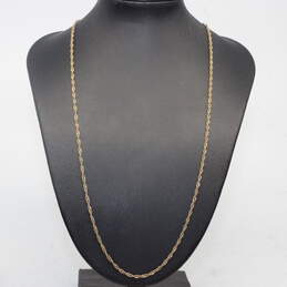 Assortment of 5 Vermeil Necklace Chains - 13.4g