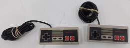 Nintendo NES Console with Controllers + Wires Untested alternative image