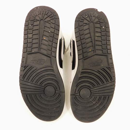 Air Jordan 1 Mid Split Black White Women's Shoe Size 9.5 image number 4