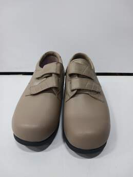 Apex Ambulator Taupe Leather Clog Shoes Women's Size 7 IOB alternative image