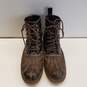 Wolverine W08799 Leather Lace Up Ankle Work Boots Men's Size 10 M image number 6