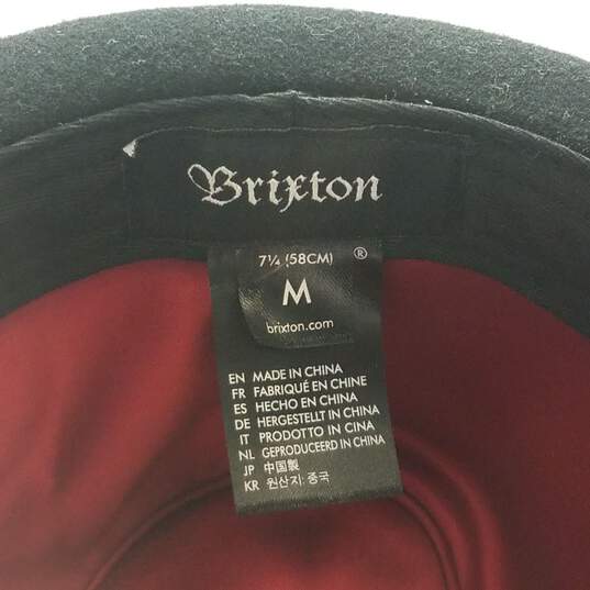Brixton Women's Black Fedora Size M image number 7