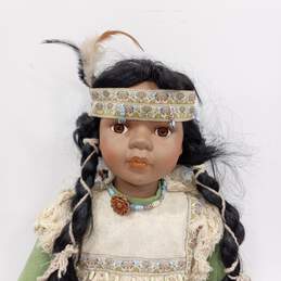 Native American Girl 16 Inch Doll w/ Dream Catcher alternative image