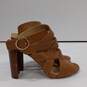 Women's Brown Michael Kors Sandal High Heel Shoes Size 7 1/2 image number 1