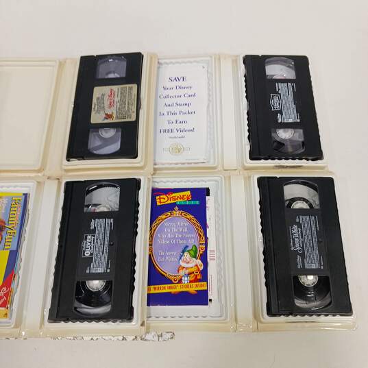 Vintage Bundle of Nine Assorted Disney Animation VHS Tapes image number 4