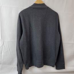 Michael Kors Cotton Blend Full Zip Gray Sweat Jacket Women's LG alternative image