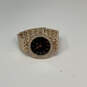 Designer Michael Kors MK-6675 Gold-Tone Rhinestone Analog Wristwatch w/ Box image number 3