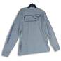 Vineyard Vines Mens Gray Space Dye Crew Neck Long Sleeve Pullover T-Shirt Size L image number 2