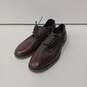 Aguatalia Men's Brown Pebbled Leather Wingtip Dress Shoes Size 11 image number 1