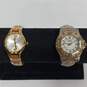 Anne Klein Silver and Gold Tones Wristwatches Collection of 2 image number 1