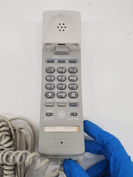 Vintage General Electric, GE Landline Phone For parts & repair image number 2