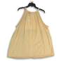 Torrid Womens Beige Cotton Clip Dot Halter Neck Blouse Top Size 2 (18-20) image number 2