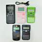 Set of Assorted Scientific and Graphing Calculators (5); Cascio, Texas Instruments, Datexx, Etc. image number 1