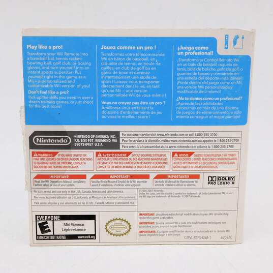 Wii Sports w/ Manual image number 3