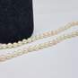 14k Gold FW Pearl Necklace 17.2g image number 2