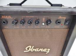 Ibanez Brand ACA15 Model Acoustic Guitar Amplifier w/ Attached Power Cable alternative image