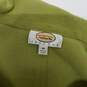 Talbots Petites Green Button Sweater Jacket Women's Size M image number 3