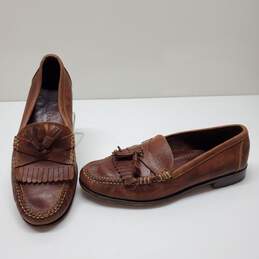 Cole Haan 12664 Men's Loafer with Tassel Brown Size 13M