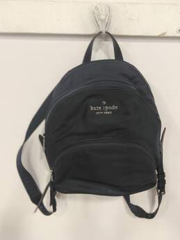 Navy Blue Backpack Purse