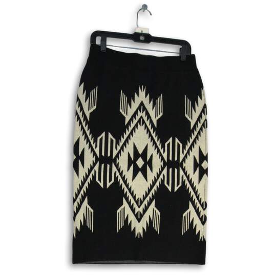 Ariat Womens Chimayo Black White Aztec Straight & Pencil Skirt Size Medium image number 2
